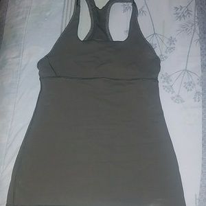 Lululemon olive green tank